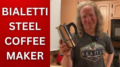 Bialetti Stainless Steel Musa Coffee Maker YouTube