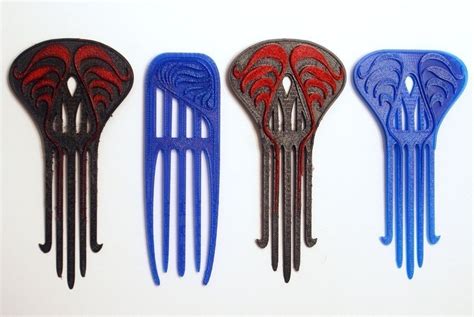 After we presented a series of short layered haircuts, we're back with the latest layered haircuts for long hair. Art Nouveau Hair Ornaments free 3D Model 3D printable STL ...