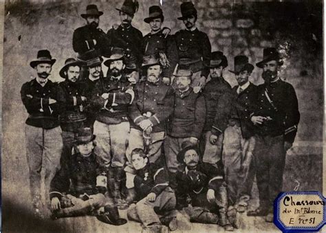 officiers s officiers et chef de triade des chasseurs des alpes francs tireurs de la savoie