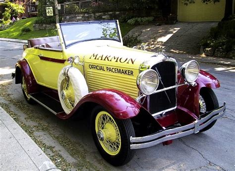 1928 Marmon 8 Roadster Gentry Lane Automobiles
