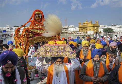 Todays Photo Sikh Devotees Participate In A Nagar Kirtan In Amritsar
