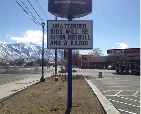 30 Of The Most Hilarious Gas Station Signs That Are Sure To Make You