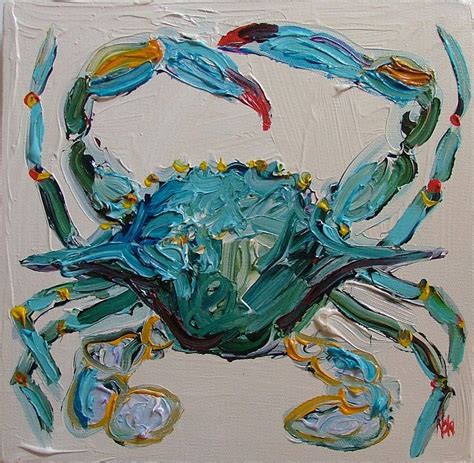 Pin By Savannah Riley On Art Louisiana Art Crab Painting Artwork