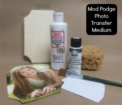 Mod Podge Photo Transfer Medium How To Use It And Create A Project