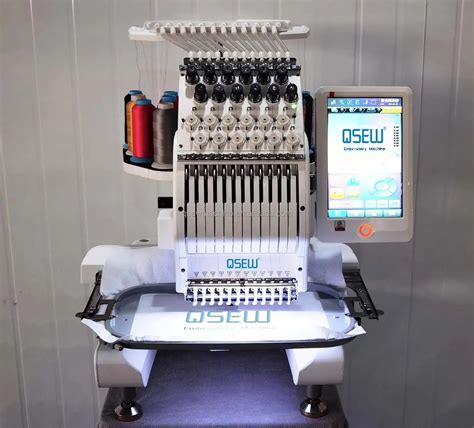Qs 1201r Single Head Computerized Embroidery Machine Dahao Computer For