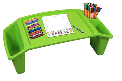 Kids Lap Desk Tray Portable Activity Table Green