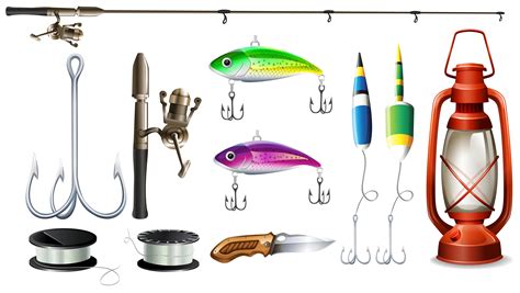 Check out our fishing clipart svg selection for the very best in unique or custom, handmade pieces from our digital shops. Fishing equipment with pole and hooks - Download Free ...