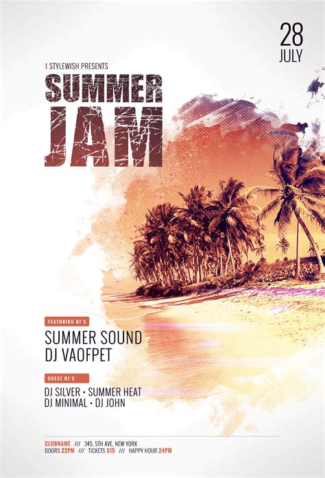 Summer Jam Flyer On Behance