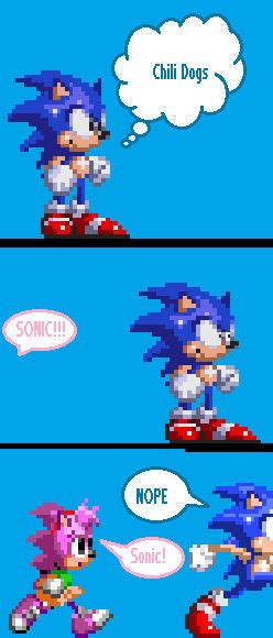 Sonic Sprite Comic Episode 2 No Thanks Amy By Openiders69 On Deviantart