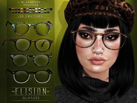 Elision And Ripple Glasses At Blahberry Pancake Sims 4 Updates