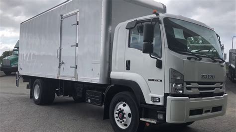 2018 Isuzu Ftr Box Truck For Sale In Queens Ny With Liftgate Allison