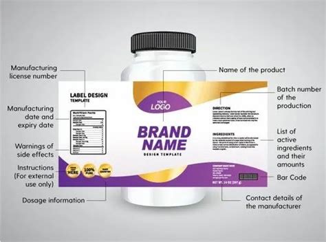 Paper Pharma Labels Printing Services In Pan India At Rs 050piece In