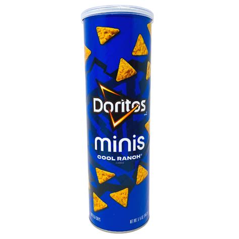 Doritos Minis Cool Ranch Canister 5125oz Candy Funhouse Candy Funhouse Us