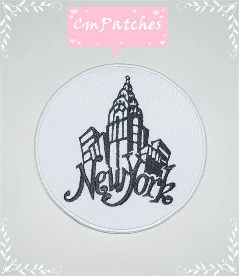 New York Patches Custom Patches 33 Inches Iron On Sew On Etsy
