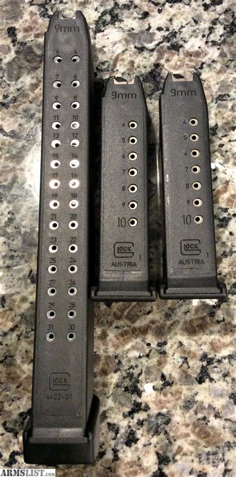 Armslist For Sale Glock 19 Mags And 33 Rd Mag