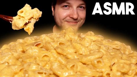 Asmr Mac And Cheese Mukbang No Talking Eating Sounds Chill Down Asmr Youtube