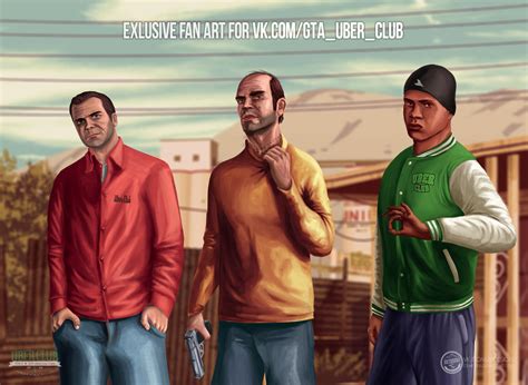 Grand Theft Auto V Fan Art By Cemetpuu On Deviantart