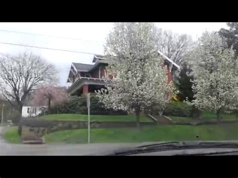 A drive through Jane Lew, West Virginia...April 5th 2016. Not a