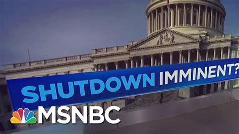 Threat Of Government Shutdown Looming Over Congress Msnbc Youtube