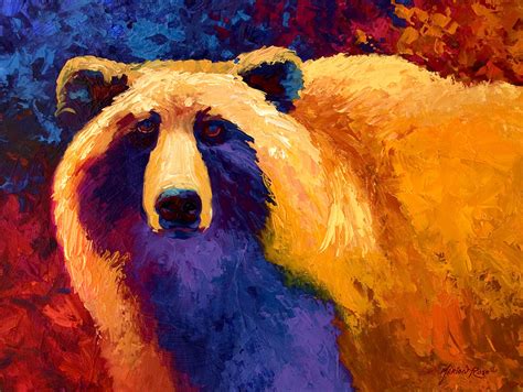 Abstract Grizz Ii Painting By Marion Rose