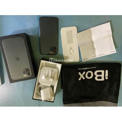HP Iphone 11 Pro Bekas Harga Rp 19,5 Juta Warna Midnight Green Lengkap