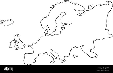 Continente Europa Imágenes De Stock En Blanco Y Negro Alamy