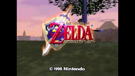 Legend Of Zelda Ocarina Of Time Title Screen Remix Youtube