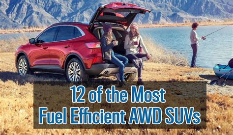 12 Of The Most Fuel Efficient Awd Suvs 2020 Trusted Auto Professionals