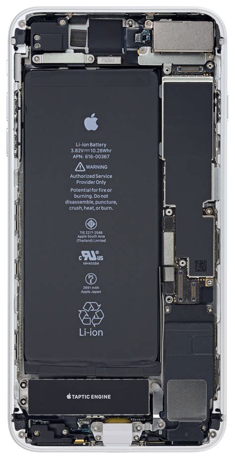 Iphone 8 Plus Internals Great For Perspective View Riphonewallpapers