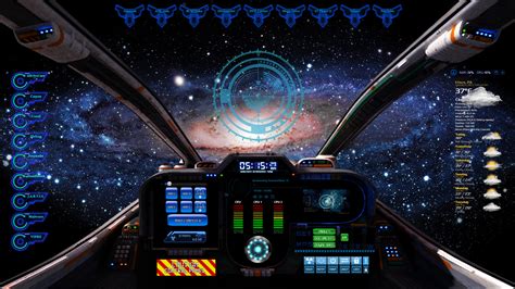 Spaceship Cockpit Wallpaper Images