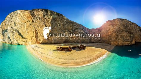 Zakynthos Island Shipwreck Navagio Beach Dronestagram