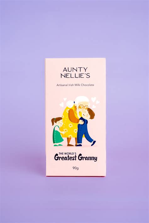 Greatest Granny Milk Chocolate Bar Aunty Nellies