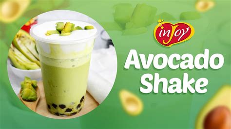 How To Make Avocado Shake At Home Injoy Philippines Official Youtube