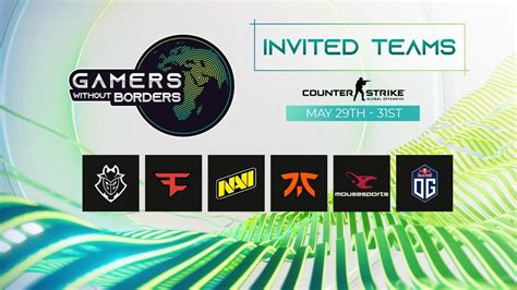 gamers without borders 2 million cs go charity event