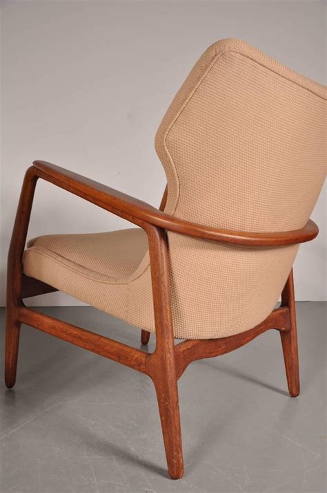 Set Of Two Bovenkamp By Aksel Bender Madsen Easy Chairs Circa 1950