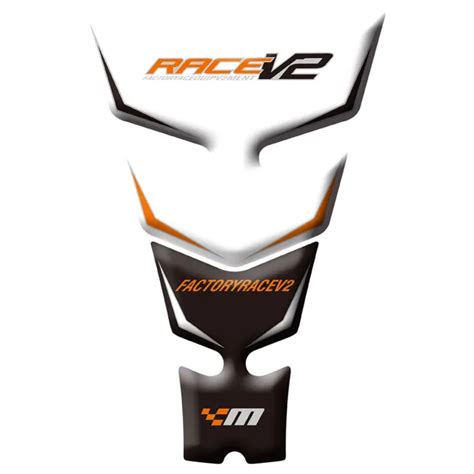 Motorcycle 3d Fuel Tank Protective Stickers Decals For Ktm 1190 Rc8r