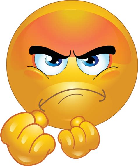 Angry Smiley Face Clipart Best