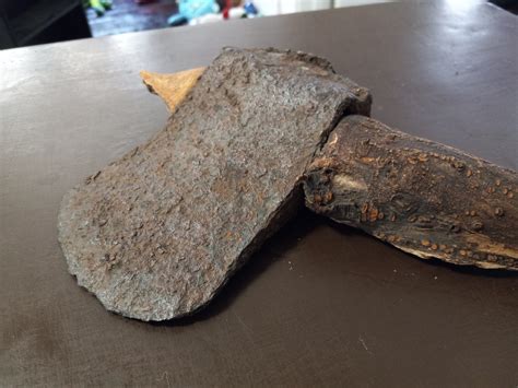 Kansas Man Finds A Mythical Looking Ax With A Root For A Handle In His