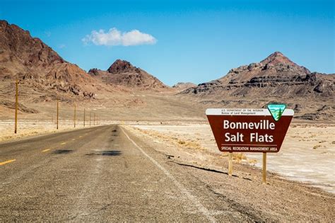 Five major land speed events take place at. Bonneville Salt Flats - Wander The Map