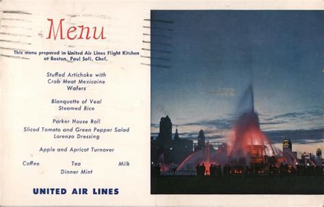 Himalayan kitchen special fried rice rice mixed with seasonal vegetables & meat of your choice. Menu of United Air Lines Flight Kitchen, Paul Sofi, Chef ...