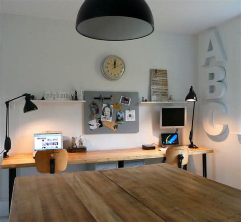 Desk, computer desk, office desk, home office desk, home. Industrial Home Office Designs For A Simple And ...