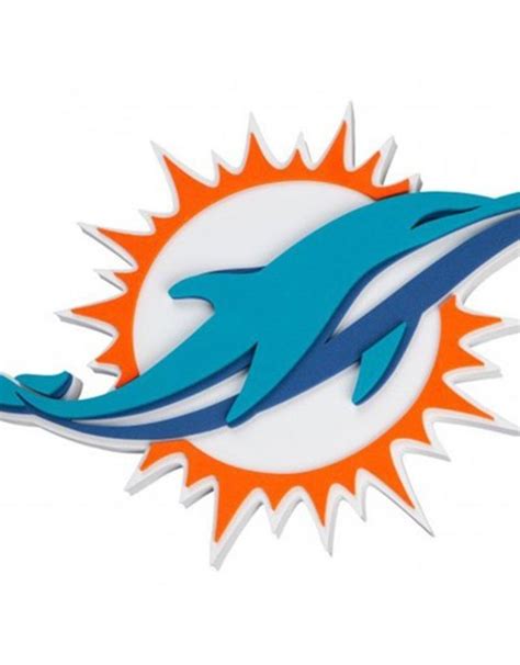 Miami Dolphins Logo Miami Dolphins Fathead Wall Decals And More Shop