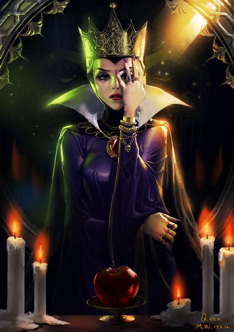 Evil Queen By Minwoo Kim Disney Artwork Disney Fan Art Disney