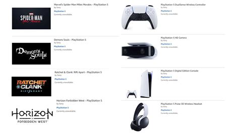 Skip to main search results. Amazon Australia Has Listed PS5 Console, Games And ...