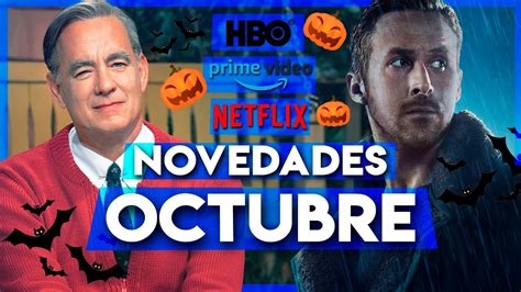 Octubre Todas Las Novedades En Netflix Amazon Y Hbo Youtube