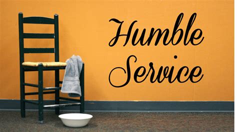 Humble Service More Than Useless
