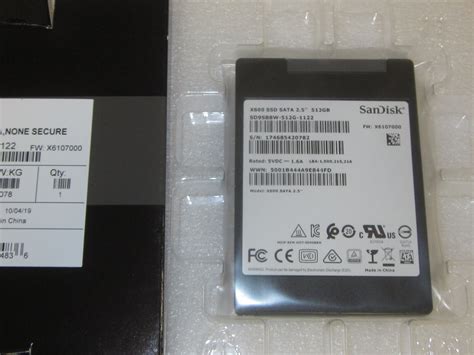 512GB SSD SanDisk X600 2 5 SATA 3 SD9SB8W 512G 1122 Rechnung Inkl