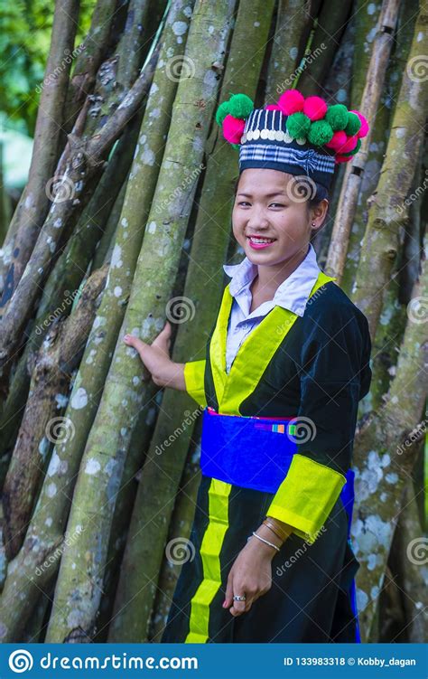 Hmong Ethnic Minority In Laos Editorial Stock Photo - Image of portrait ...