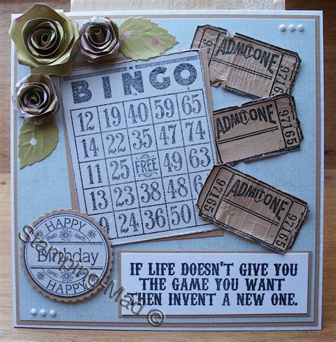 Stamping Mad Blogspot Vintage Bingo