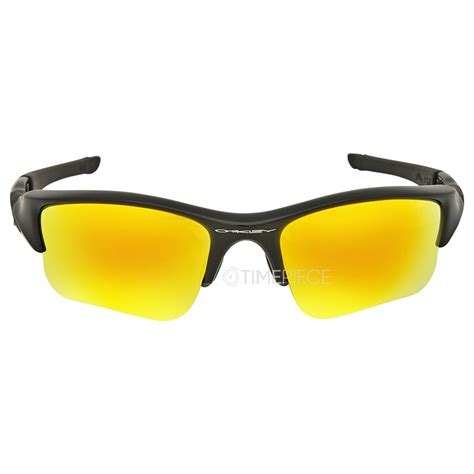 Oakley Flak Jacket Xlj Fire Iridium Sunglasses
